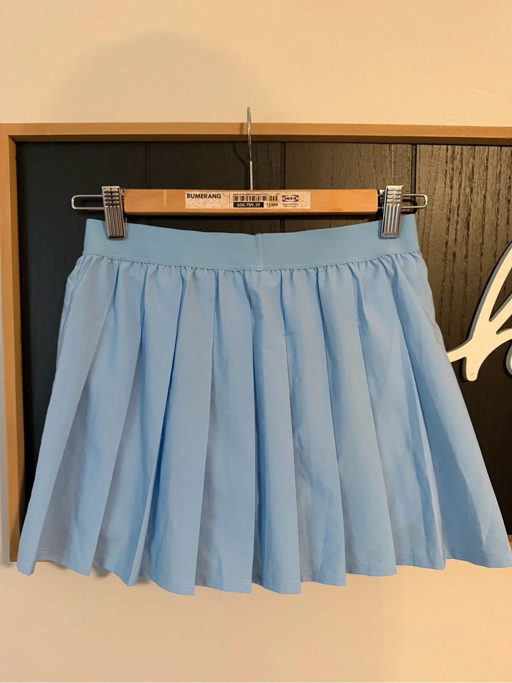 Alo Yoga Varsity Tennis Skirt Blue Skies